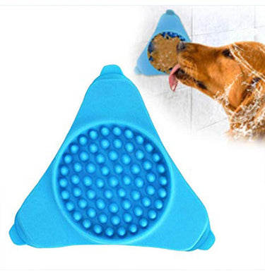 Dog Cat Suction Cup Licking Pad Slow Feeder Soft Silicone Mat Pet Accessories